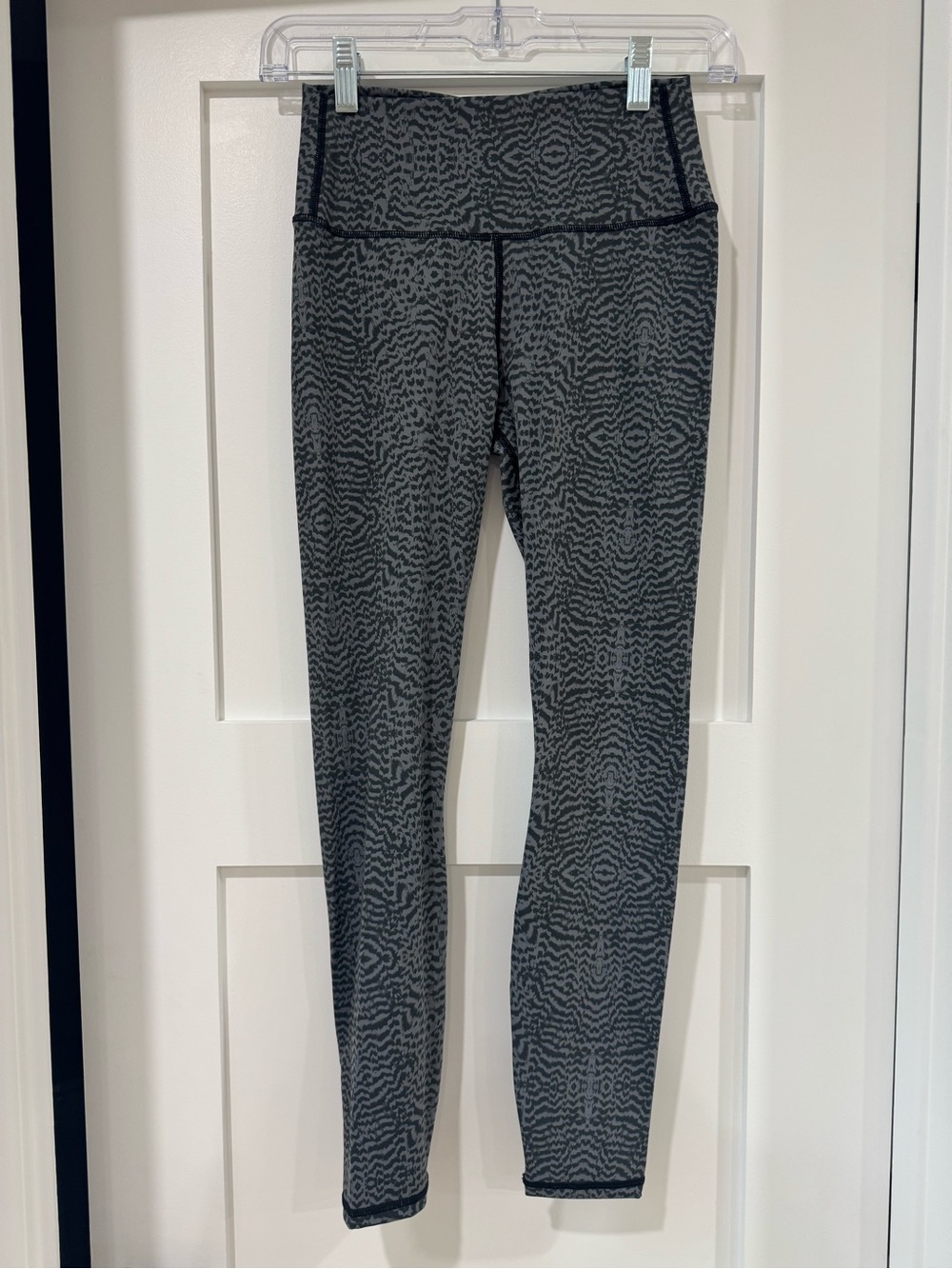 NWT Varley Black & Gray Textured High-Rise Leggings